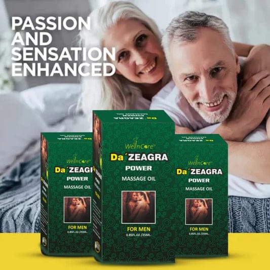 Da zeagera power massage oil for men