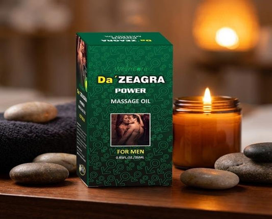 Da zeagera power massage oil for men